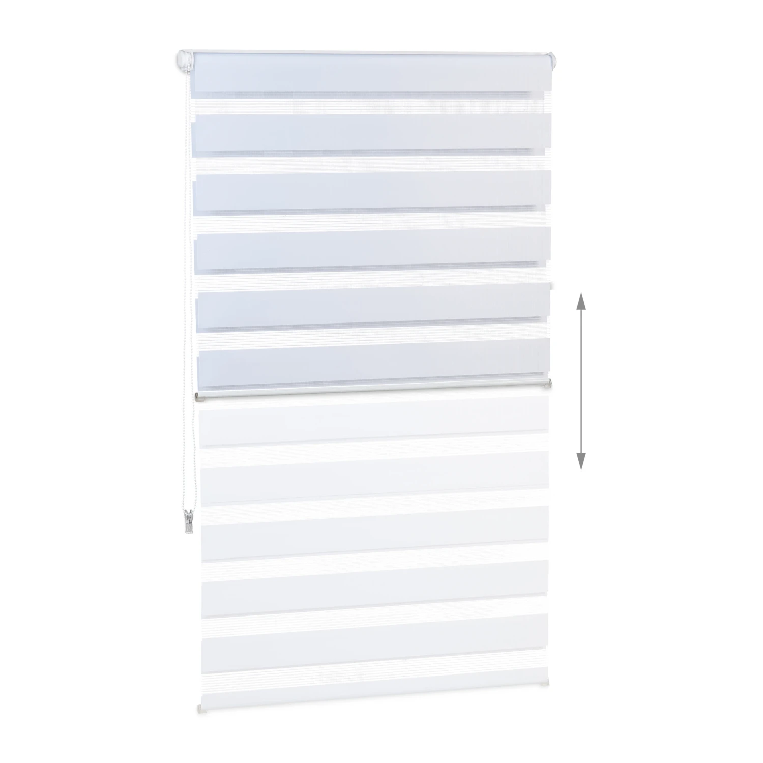 Doppelrollo In Weiß - (B)85 X (H)160 Cm 7 Doppelrollo In Weiß - (B)85 X (H)160 Cm – Bild 5