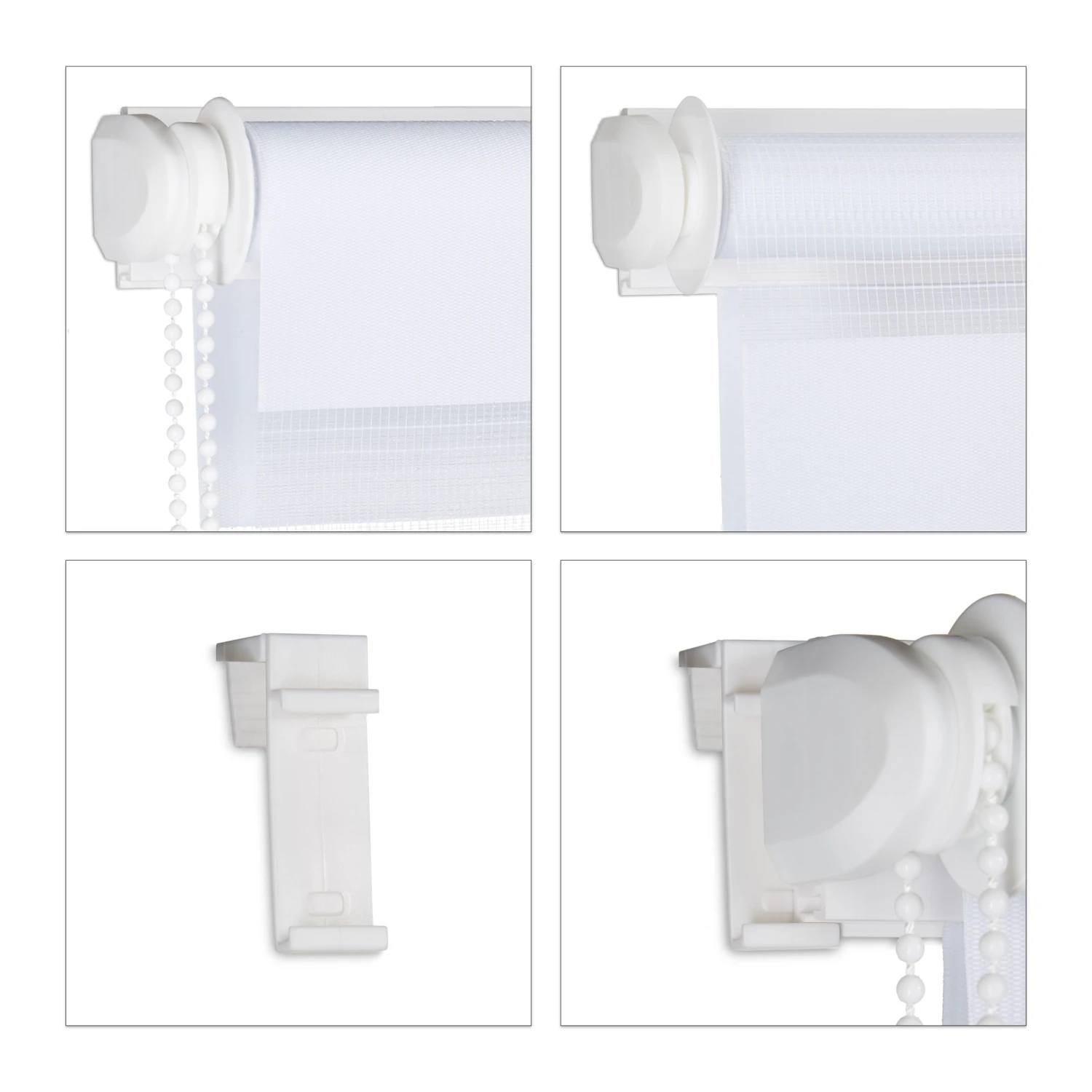 Doppelrollo In Weiß - (B)85 X (H)160 Cm 8 Doppelrollo In Weiß - (B)85 X (H)160 Cm – Bild 6