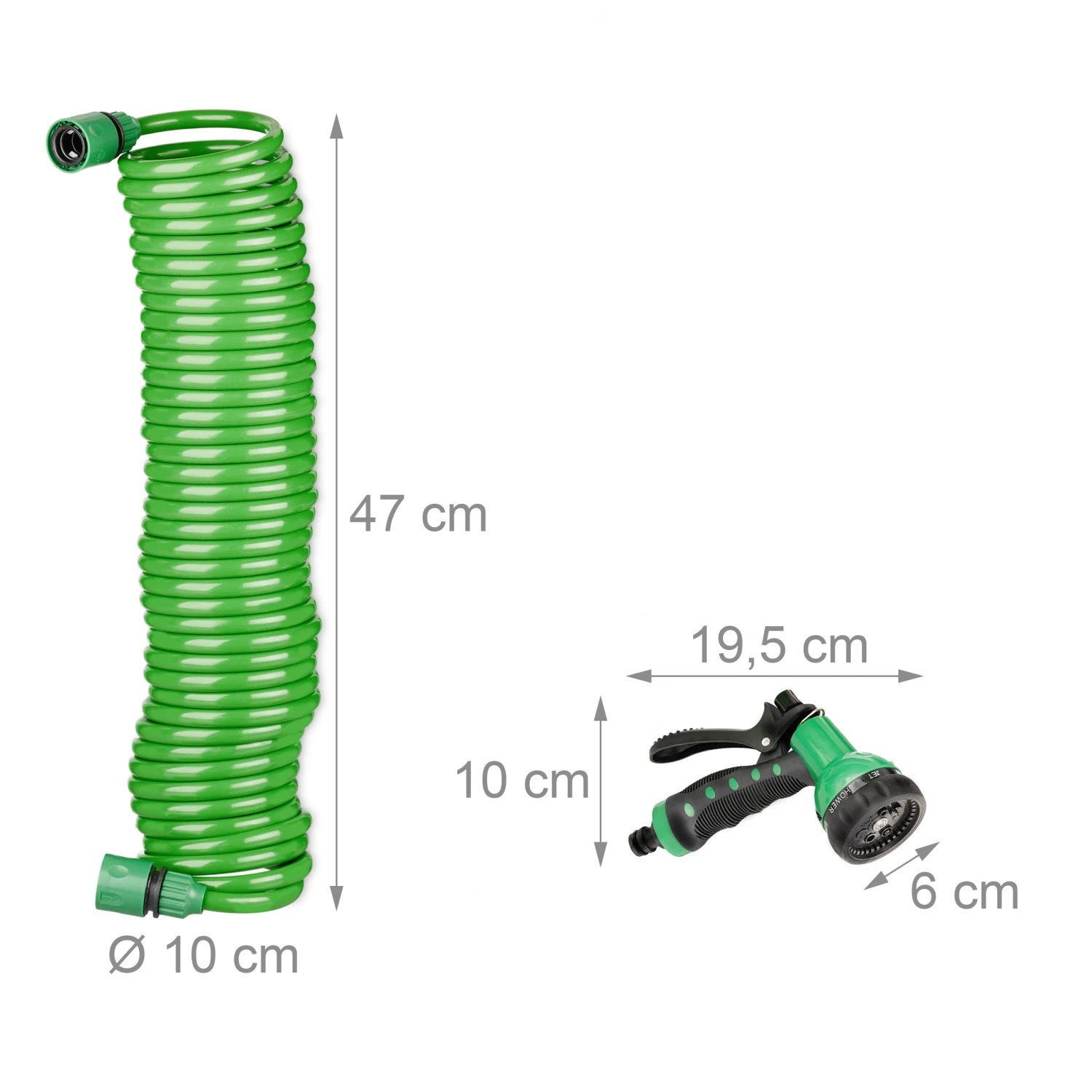 Gartenschlauch In Grün - 10 M 6 Gartenschlauch In Grün - 10 M – Bild 4