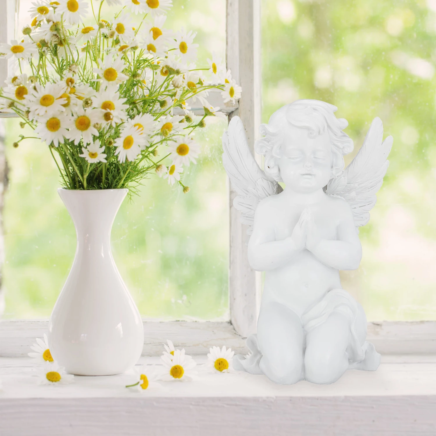 Grabengel In Weiß 7 Grabengel In Weiß – Bild 5