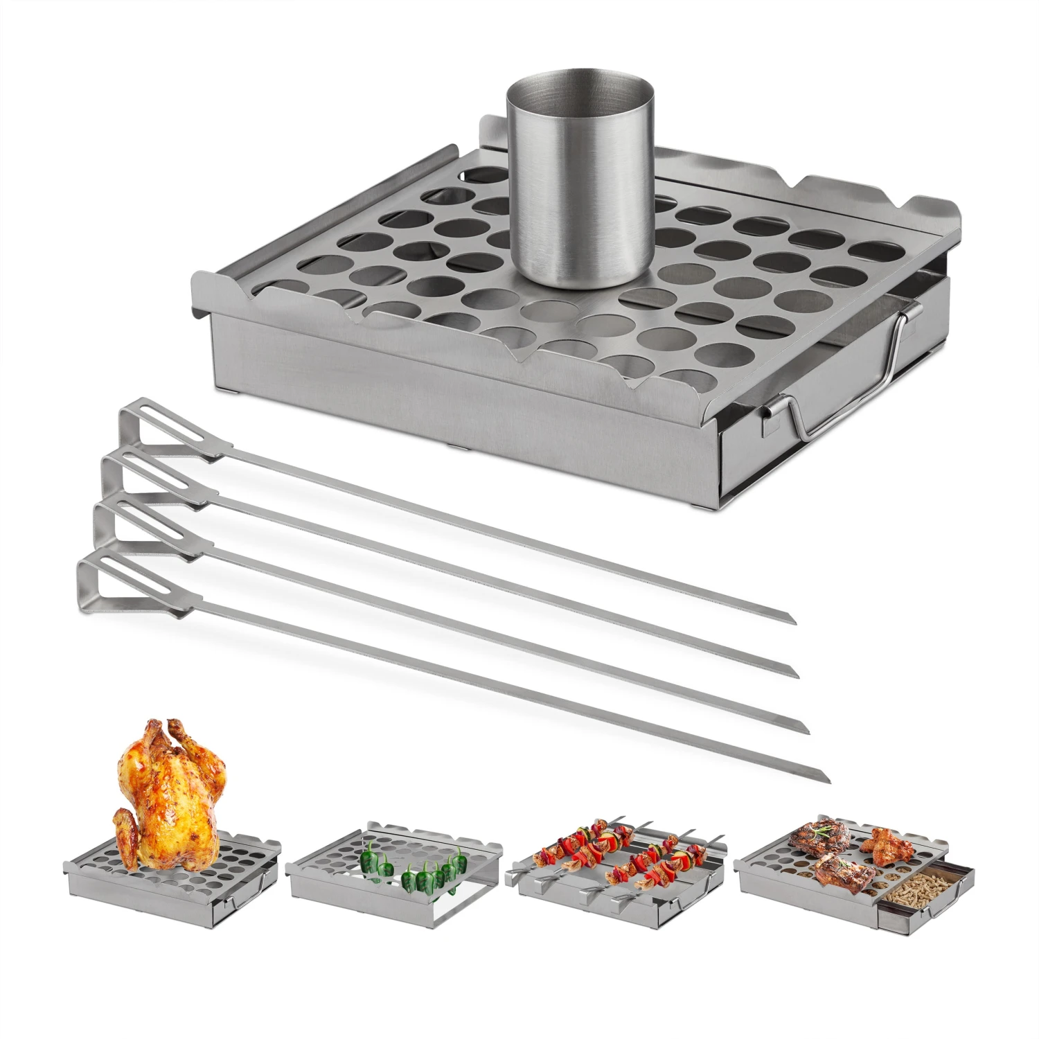 Grillaufsatz In Silber 10 Grillaufsatz In Silber – Bild 8