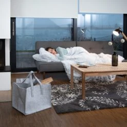 Kaminholzkorb In Grau - (B)43 X (H)34,5 X (T)36,5 Cm 10 Kaminholzkorb In Grau - (B)43 X (H)34,5 X (T)36,5 Cm -Allgemeiner Haushaltswarenladen relaxdays kaminholzkorb in grau b 43 x h 34 5 x t 36 5 cm 1