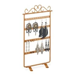 Ohrringhalter In Bronze - (B)16,5 X (H)30,5 X (T)6,5 Cm 17 Ohrringhalter In Bronze - (B)16,5 X (H)30,5 X (T)6,5 Cm -Allgemeiner Haushaltswarenladen relaxdays ohrringhalter in bronze b 16 5 x h 30 5 x t 6 5 cm 7