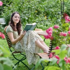 Rosenbogen In Schwarz - (B)140 X (H)255 X (T)38 Cm