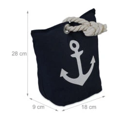 Türstopper "Anker" In Dunkelblau/ Weiß 12 Türstopper "Anker" In Dunkelblau/ Weiß -Allgemeiner Haushaltswarenladen relaxdays turstopper anker in dunkelblau weiss 3