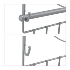 Wand Schmuckhalter In Silber - (B)36,5x (H)30 X (T)3,5 Cm 15 Wand Schmuckhalter In Silber - (B)36,5x (H)30 X (T)3,5 Cm -Allgemeiner Haushaltswarenladen relaxdays wand schmuckhalter in silber b 36 5x h 30 x t 3 5 cm 5