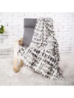 Plaid In Grau - (L)200 X (B)140 Cm 14 Plaid In Grau - (L)200 X (B)140 Cm -Allgemeiner Haushaltswarenladen retro chic plaid in grau l 200 x b 140 cm 4