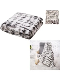 Plaid In Grau - (L)200 X (B)140 Cm 16 Plaid In Grau - (L)200 X (B)140 Cm -Allgemeiner Haushaltswarenladen retro chic plaid in grau l 200 x b 140 cm 6