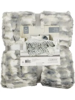 Plaid In Grau - (L)200 X (B)140 Cm 17 Plaid In Grau - (L)200 X (B)140 Cm -Allgemeiner Haushaltswarenladen retro chic plaid in grau l 200 x b 140 cm 7