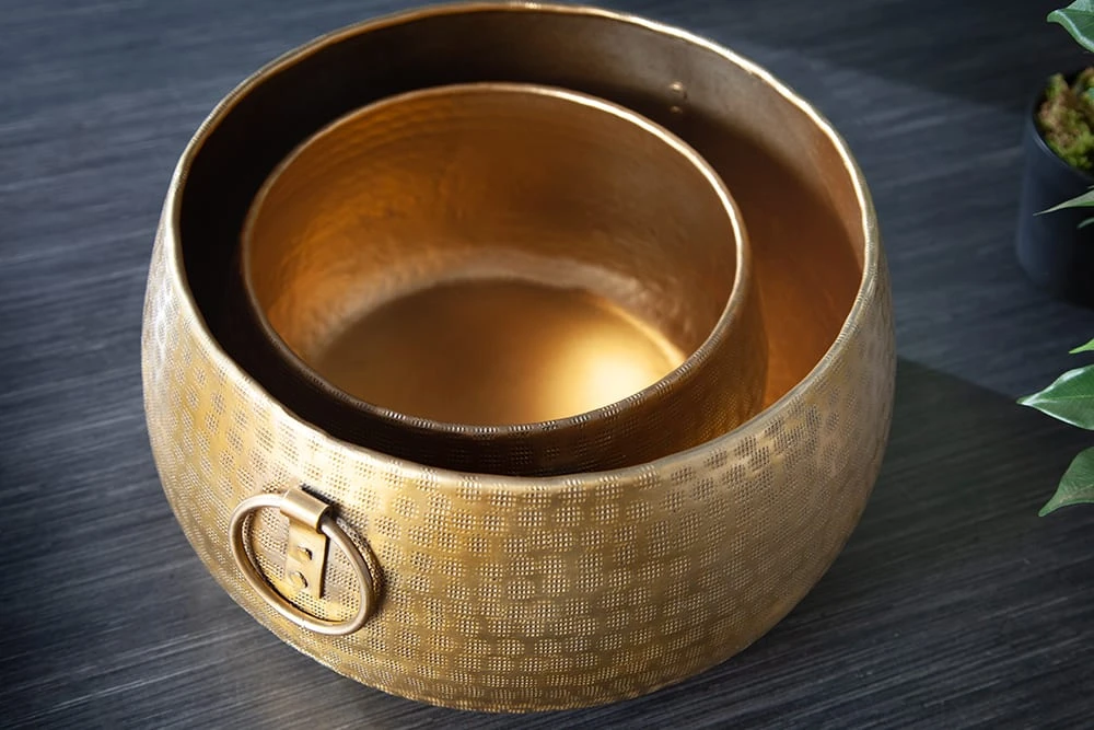 Dekoschale ORIENT In Gold - 37 X 19 X 37cm 9 Dekoschale ORIENT In Gold - 37 X 19 X 37cm – Bild 7