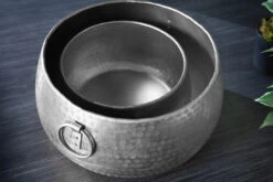 Dekoschale ORIENT In Silber - 37 X 19 X 37cm -Allgemeiner Haushaltswarenladen riess ambiente de dekoschale orient in silber 37 x 19 x 37cm 6