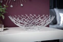 Dekoschale STRUCTURE In Silber - 45 X 15 X 45cm 15 Dekoschale STRUCTURE In Silber - 45 X 15 X 45cm -Allgemeiner Haushaltswarenladen riess ambiente de dekoschale structure in silber 45 x 15 x 45cm 4