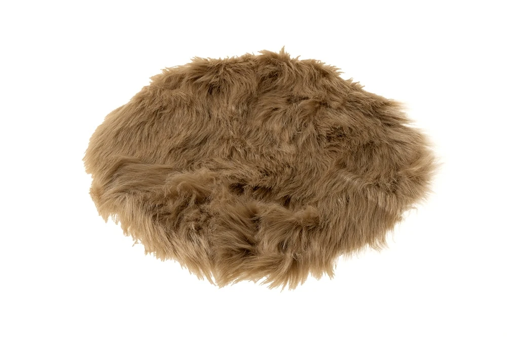 Kunstfell DOLLY In Hellbraun - 34 X 34cm 9 Kunstfell DOLLY In Hellbraun - 34 X 34cm – Bild 7