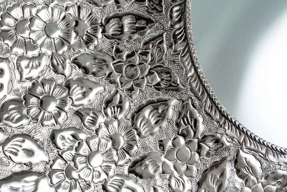 Wandspiegel MANDALA In Silber - 82 X 82 X 12cm 7 Wandspiegel MANDALA In Silber - 82 X 82 X 12cm – Bild 5