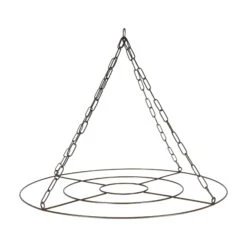 Blumenampel In Schwarz