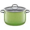Fleischtopf Mit Deckel In Grün - Ø 24 Cm 1 Fleischtopf Mit Deckel In Grün - Ø 24 Cm -Allgemeiner Haushaltswarenladen silit fleischtopf mit deckel in grun o 24 cm
