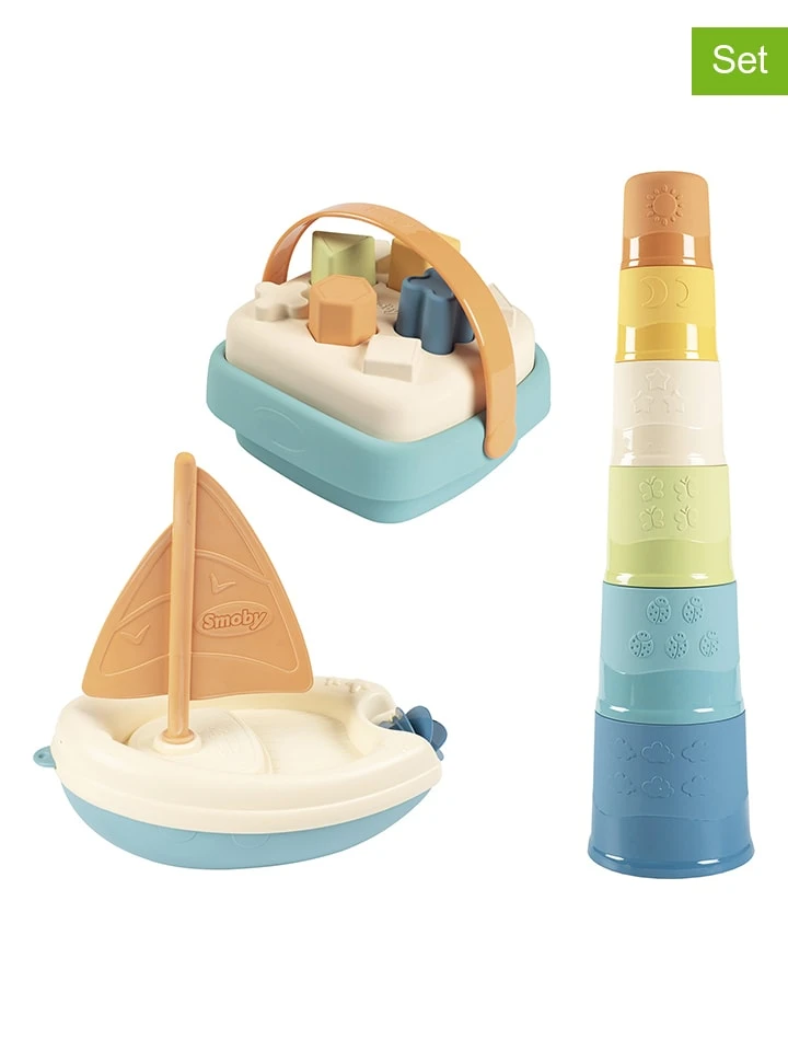SMOBY 2tlg. Set: Formensteckspiel-Korb Und Segelboot - Ab 12 Monaten 3 SMOBY 2tlg. Set: Formensteckspiel-Korb Und Segelboot - Ab 12 Monaten