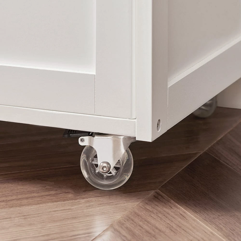 Servierwagen In Natur Und Weiß - (B)67 X (H)87 X (T)37cm 11 Servierwagen In Natur Und Weiß - (B)67 X (H)87 X (T)37cm – Bild 9