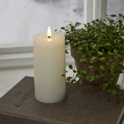 Star Trading LED Kerze LINA Echtwachs Mit Wachsspiegel In Weiß - H: 17,5cm 5 Star Trading LED Kerze LINA Echtwachs Mit Wachsspiegel In Weiß - H: 17,5cm -Allgemeiner Haushaltswarenladen star trading led kerze lina echtwachs mit wachsspiegel in weiss h 17 5cm 1