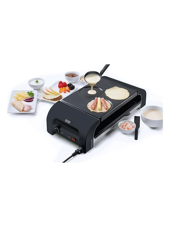 Crêpesplatte "For 6" In Schwarz - (L)20 X (B)20 Cm 4 Crêpesplatte "For 6" In Schwarz - (L)20 X (B)20 Cm – Bild 2