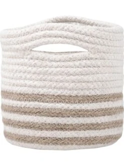 3er-Set: Aufbewahrungskörbe In Creme -Allgemeiner Haushaltswarenladen stof france 3er set aufbewahrungskorbe in creme 2