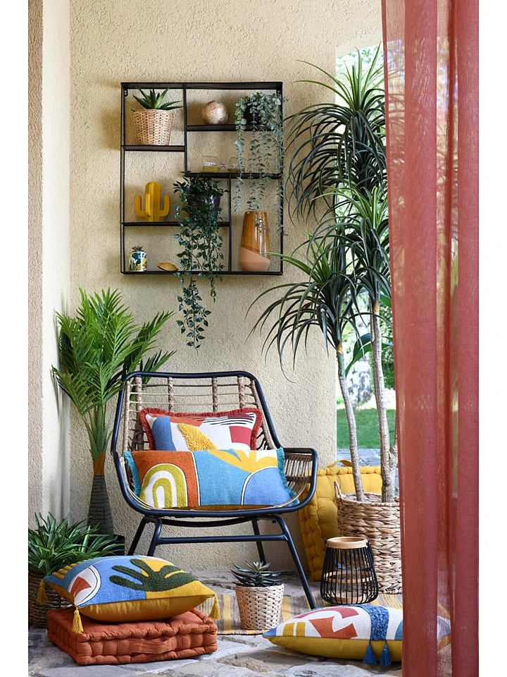 Bodenkissen "Willow" In Hellbraun - (L)40 X (B)40 Cm 4 Bodenkissen "Willow" In Hellbraun - (L)40 X (B)40 Cm – Bild 2