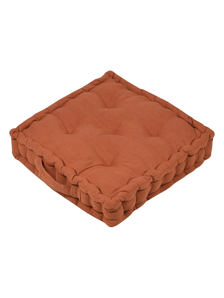 Bodenkissen "Willow" In Hellbraun - (L)40 X (B)40 Cm 5 Bodenkissen "Willow" In Hellbraun - (L)40 X (B)40 Cm – Bild 3