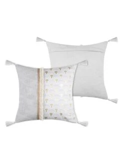 Kissen "Sultan" In Weiß - (L)40 X (B)40 Cm -Allgemeiner Haushaltswarenladen stof france kissen sultan in weiss l 40 x b 40 cm 2