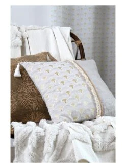 Kissen "Sultan" In Weiß - (L)40 X (B)40 Cm