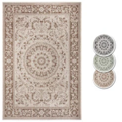 In- Und Outdoor Teppich Bengal Creme/beige