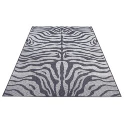In- Und Outdoor Teppich Zebra Grau/hellgrau 9 In- Und Outdoor Teppich Zebra Grau/hellgrau -Allgemeiner Haushaltswarenladen teppich boss in und outdoor teppich zebra grau hellgrau 2