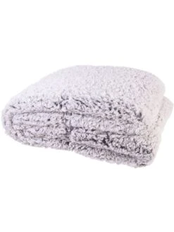 Plaid In Grau - (L)150 X (B)120 Cm