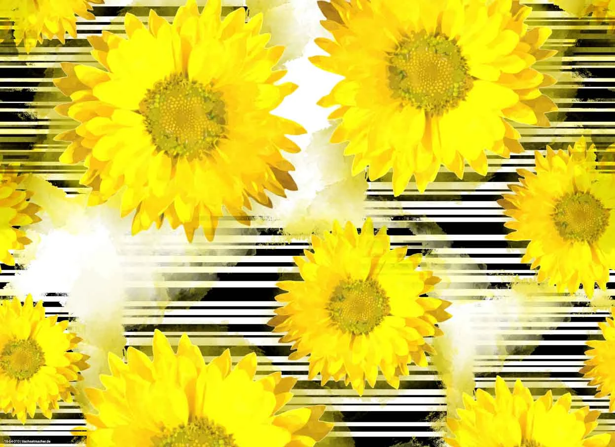 Tischsets I Platzsets "Sonnenblumen" (L)32 X (B)44 3 Tischsets I Platzsets "Sonnenblumen" (L)32 X (B)44