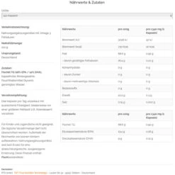 Omega 3-TG In Multicolored 5 Omega 3-TG In Multicolored -Allgemeiner Haushaltswarenladen tnt true nutrition technology omega 3 tg in multicolored 1