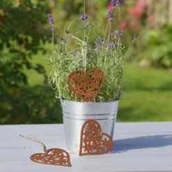 3er Set Aufhänger Rost Herz Mit Blumen In Braun 12 3er Set Aufhänger Rost Herz Mit Blumen In Braun -Allgemeiner Haushaltswarenladen unus 3er set aufhanger rost herz mit blumen in braun 3