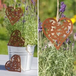 3er Set Aufhänger Rost Herz Mit Blumen In Braun 15 3er Set Aufhänger Rost Herz Mit Blumen In Braun -Allgemeiner Haushaltswarenladen unus 3er set aufhanger rost herz mit blumen in braun 6