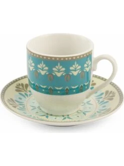 6er-Set: Kaffetassen "Cala Jondal" In Türkis - 90 Ml -Allgemeiner Haushaltswarenladen villa d este 6er set kaffetassen cala jondal in turkis 90 ml 1