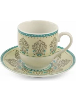 6er-Set: Kaffetassen "Cala Jondal" In Türkis - 90 Ml -Allgemeiner Haushaltswarenladen villa d este 6er set kaffetassen cala jondal in turkis 90 ml 5