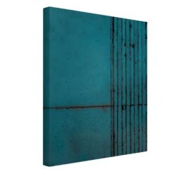 Leinwandbild - Die Treppe In Türkis 14 Leinwandbild - Die Treppe In Türkis -Allgemeiner Haushaltswarenladen wallart leinwandbild die treppe in turkis 4