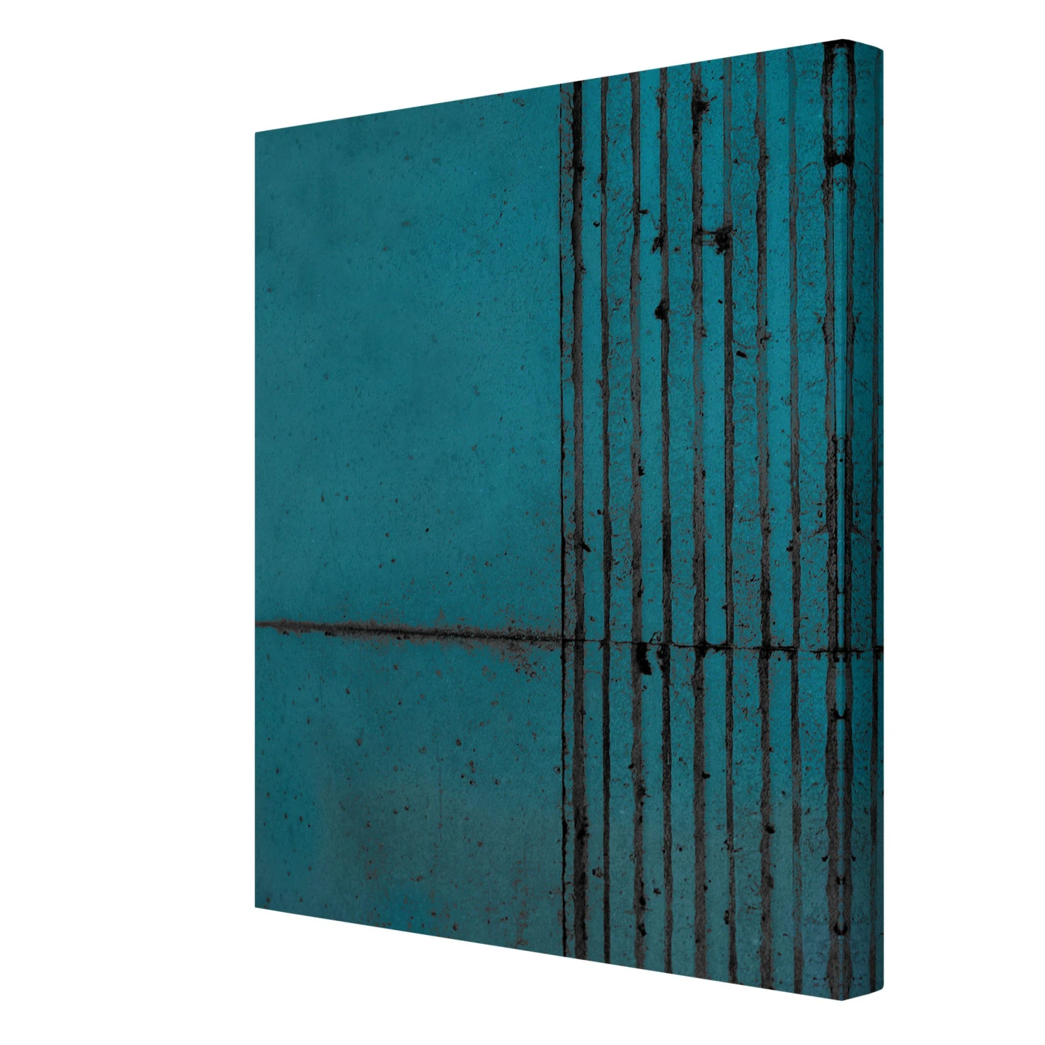 Leinwandbild - Die Treppe In Türkis 8 Leinwandbild - Die Treppe In Türkis – Bild 6