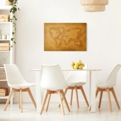 Leinwandbild Gold - Antike Weltkarte In Creme-Beige 15 Leinwandbild Gold - Antike Weltkarte In Creme-Beige -Allgemeiner Haushaltswarenladen wallart leinwandbild gold antike weltkarte in creme beige 4