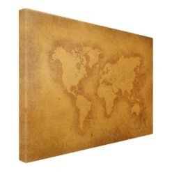 Leinwandbild Gold - Antike Weltkarte In Creme-Beige 16 Leinwandbild Gold - Antike Weltkarte In Creme-Beige -Allgemeiner Haushaltswarenladen wallart leinwandbild gold antike weltkarte in creme beige 5