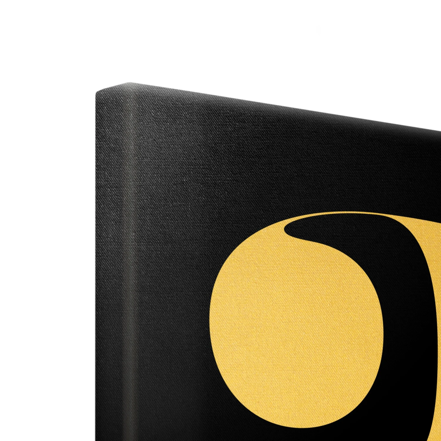 Leinwandbild Gold - Antiqua Zahl 3 In Schwarz 9 Leinwandbild Gold - Antiqua Zahl 3 In Schwarz – Bild 7