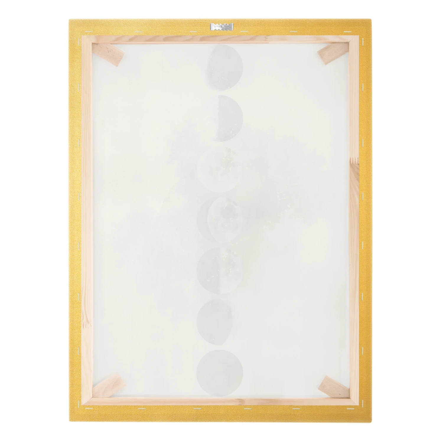 Leinwandbild Gold - Die Mondphasen In Blau 10 Leinwandbild Gold - Die Mondphasen In Blau – Bild 8