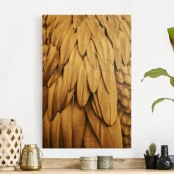 Leinwandbild Gold - Federn In Rosegold In Braun 12 Leinwandbild Gold - Federn In Rosegold In Braun -Allgemeiner Haushaltswarenladen wallart leinwandbild gold federn in rosegold in braun 1