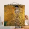 Stoffbild - Gustav Klimt - Adele Bloch-Bauer I In Gold -Allgemeiner Haushaltswarenladen wallart stoffbild gustav klimt adele bloch bauer i in gold
