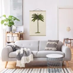 Stoffbild Mit Posterleisten - Britische Palmen IV In Grün 11 Stoffbild Mit Posterleisten - Britische Palmen IV In Grün -Allgemeiner Haushaltswarenladen wallart stoffbild mit posterleisten britische palmen iv in grun 2