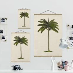 Stoffbild Mit Posterleisten - Britische Palmen IV In Grün 15 Stoffbild Mit Posterleisten - Britische Palmen IV In Grün -Allgemeiner Haushaltswarenladen wallart stoffbild mit posterleisten britische palmen iv in grun 6