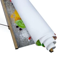 Stoffbild Mit Posterleisten - Löffel Mit Gewürzen In Orange 14 Stoffbild Mit Posterleisten - Löffel Mit Gewürzen In Orange -Allgemeiner Haushaltswarenladen wallart stoffbild mit posterleisten loffel mit gewurzen in orange 5