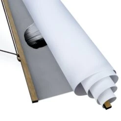 Stoffbild Mit Posterleisten - Playing With Sins In Grau -Allgemeiner Haushaltswarenladen wallart stoffbild mit posterleisten playing with sins in grau 5